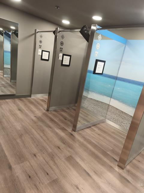 Sol stratifié en magasin — KSC Peinture
